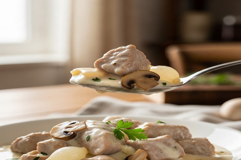 Blanquette de Veau comme Grand-Mère