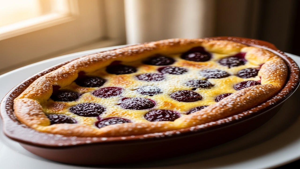 Clafoutis aux Cerises de Grand-Mère