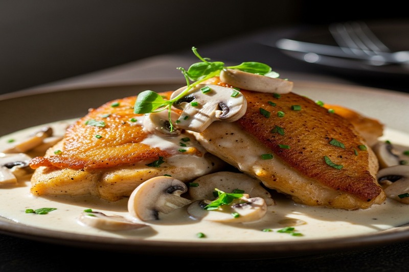 Poulet au Riesling