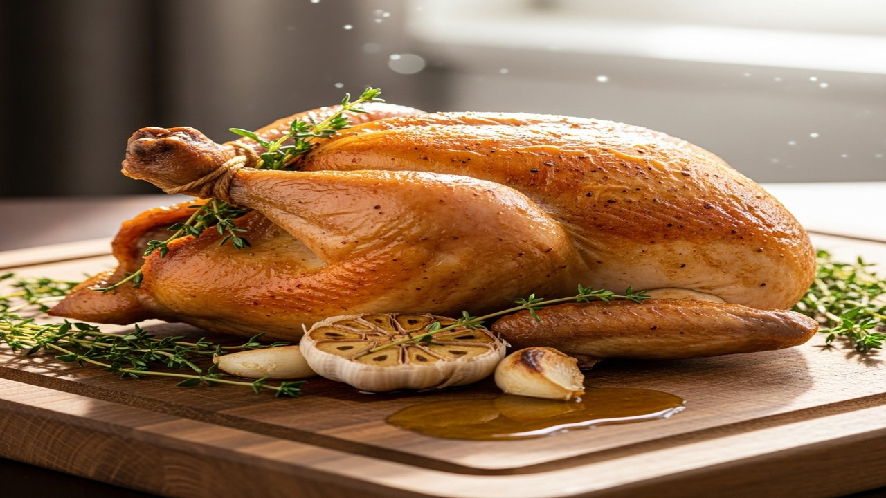 Poulet Rôti à la Manière de Grand-Mère