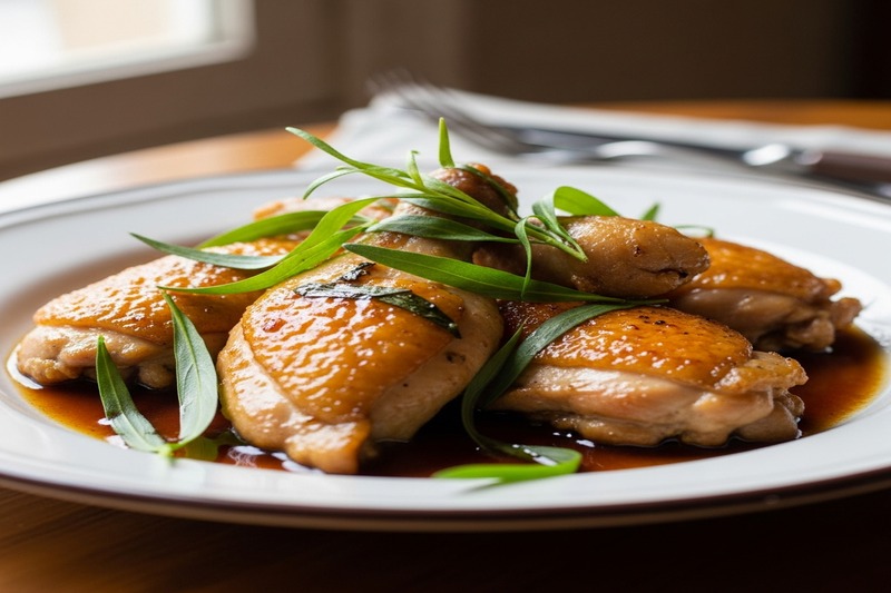 Poulet au Vinaigre à la Lyonnaise