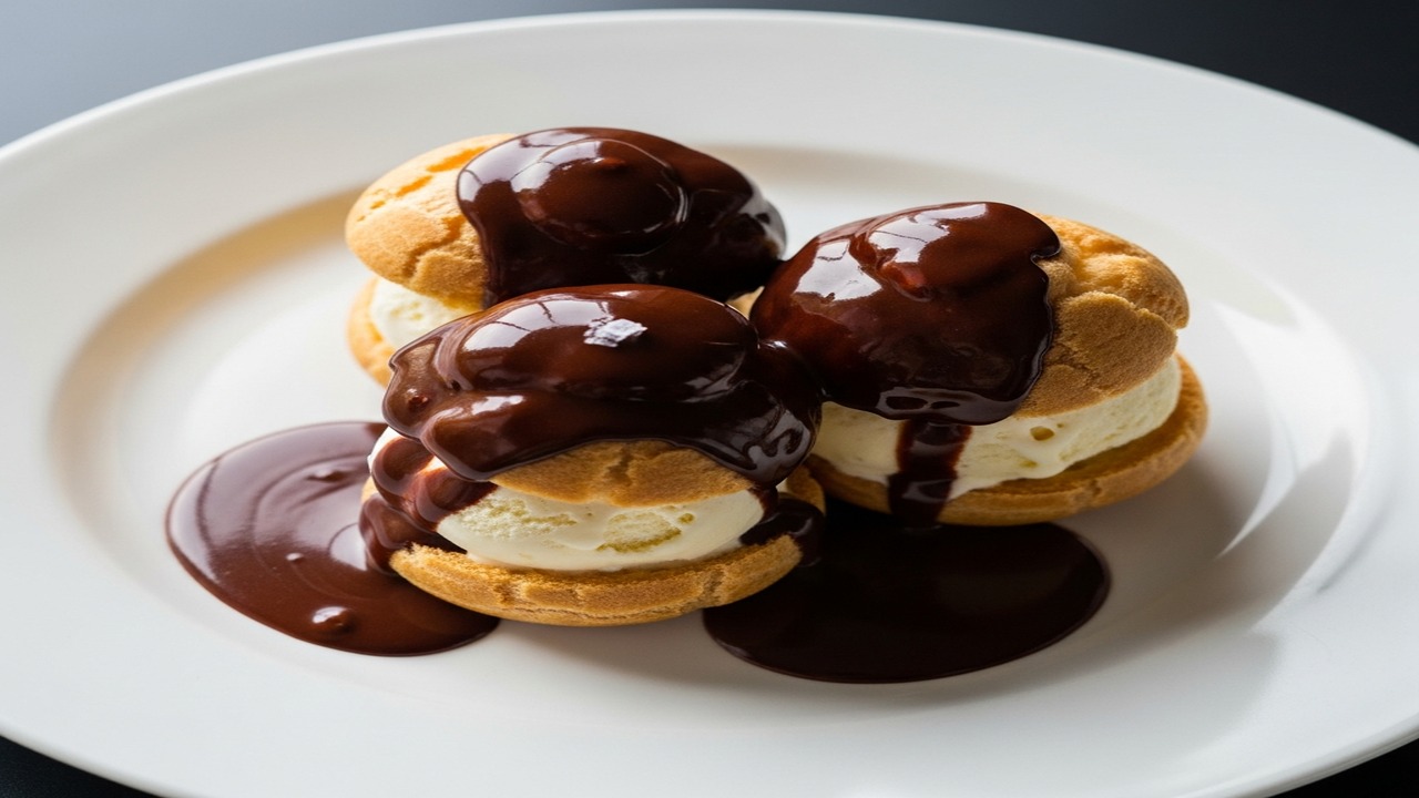 Profiteroles au Chocolat