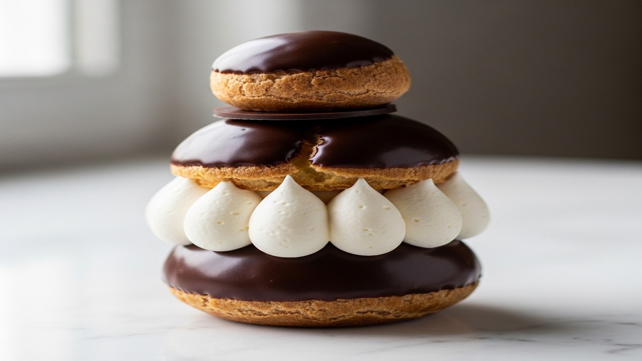 Religieuse au Chocolat Maison