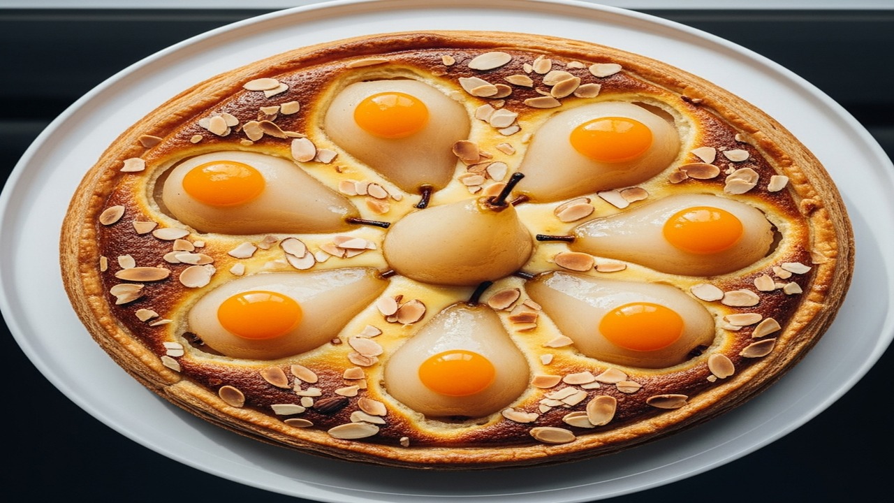 Tarte Bourdaloue aux Poires